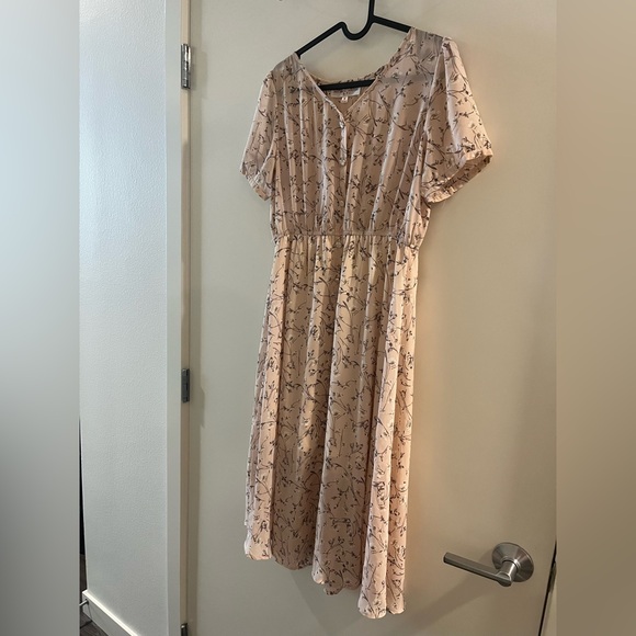 Printed Flora Dress - Picture 1 of 2